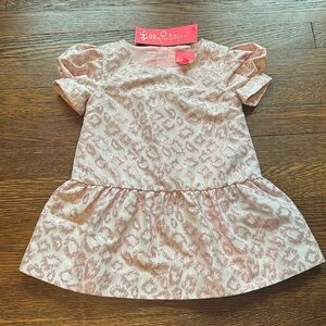 Erina Dress Leopard Jacquard
